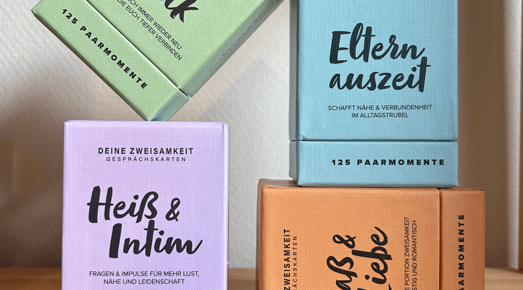 Fragensets für Paare, Eltern und Freunde im Vergleich