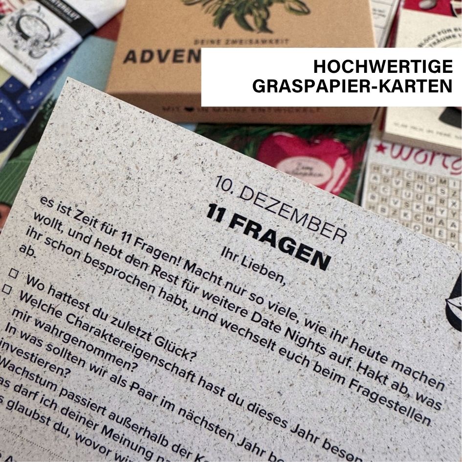 Adventskalender für Paare 2026