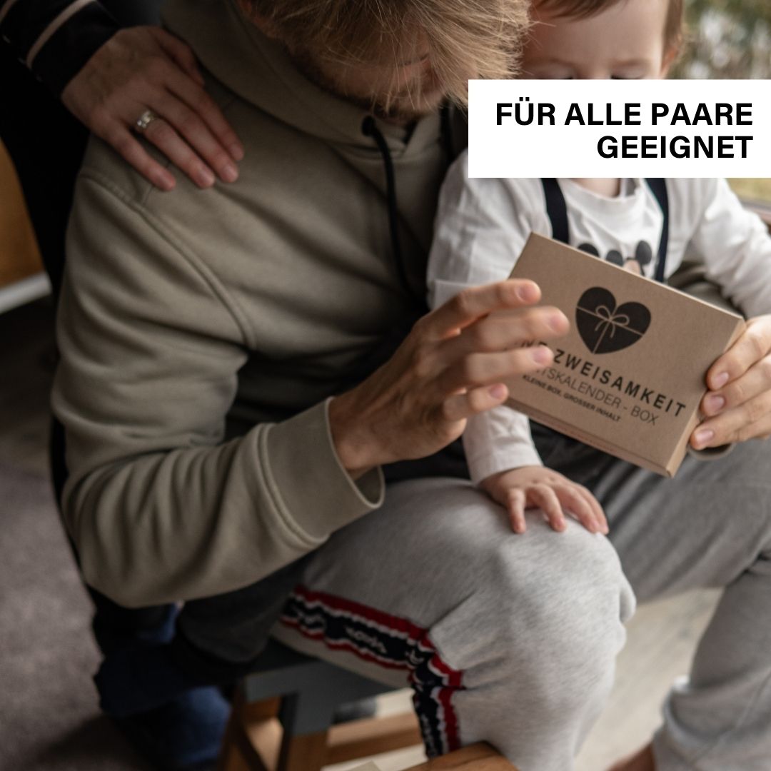 Adventskalender geeignet für alle Paare