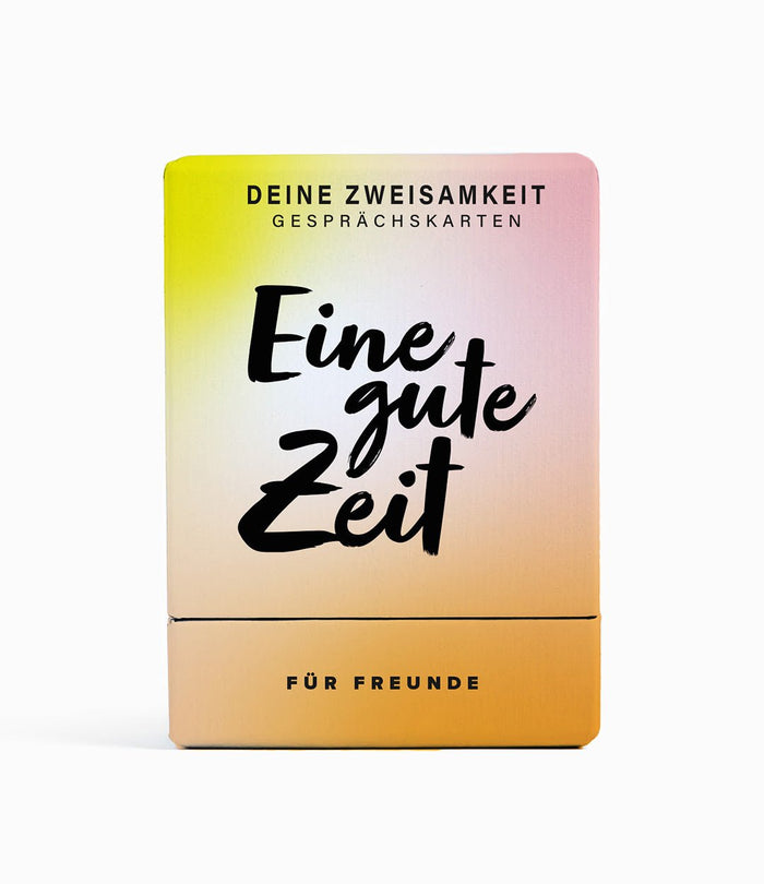 Gespraechskarten für Freunde für eine gute Zeit