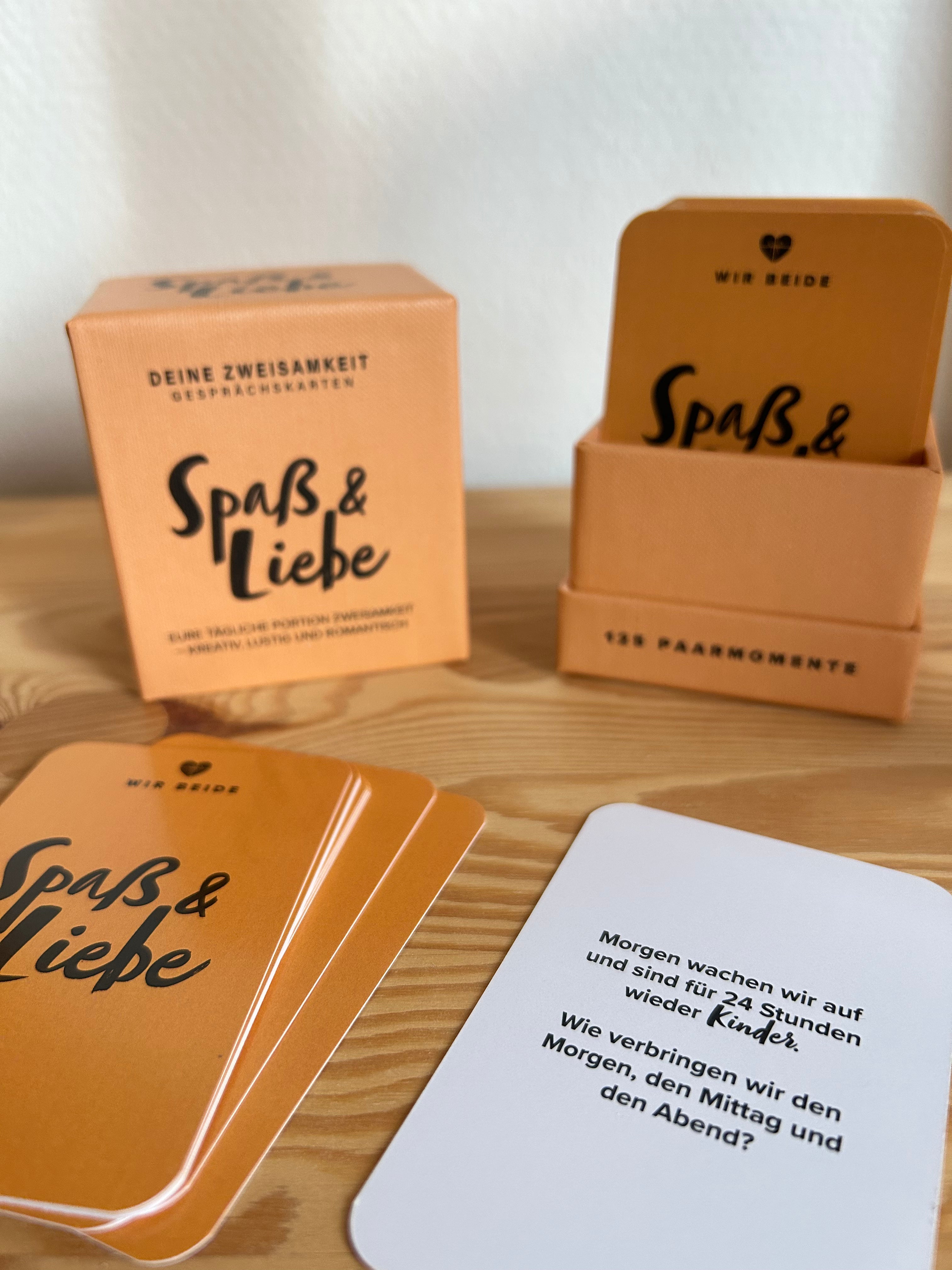 Fregendeck für gute Gespräche für Paare
