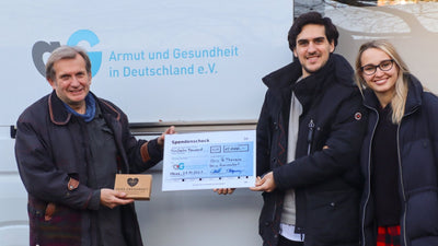 "Deine Zweisamkeit" spendet 15.000 Euro an Obdachlosenhilfe "Armut und Gesundheit"