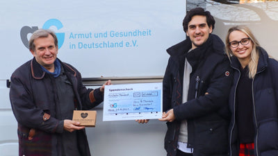 "Deine Zweisamkeit" spendet 15.000 Euro an Obdachlosenhilfe "Armut und Gesundheit"