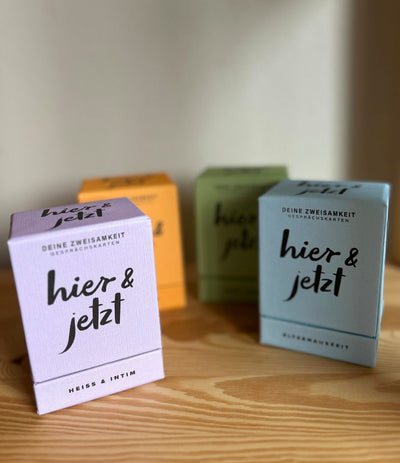 Bundle: Alle 4 Hier & Jetzt Gesprächsimpulse