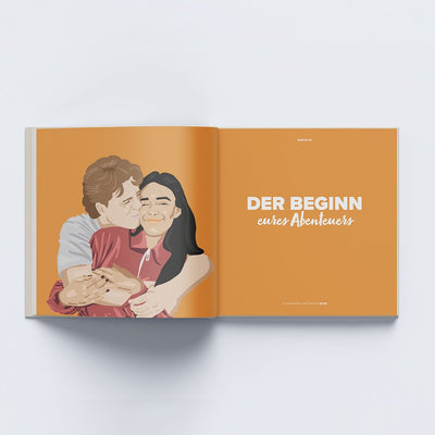 Abenteuer Schwangerschaft in einem Buch festhalten