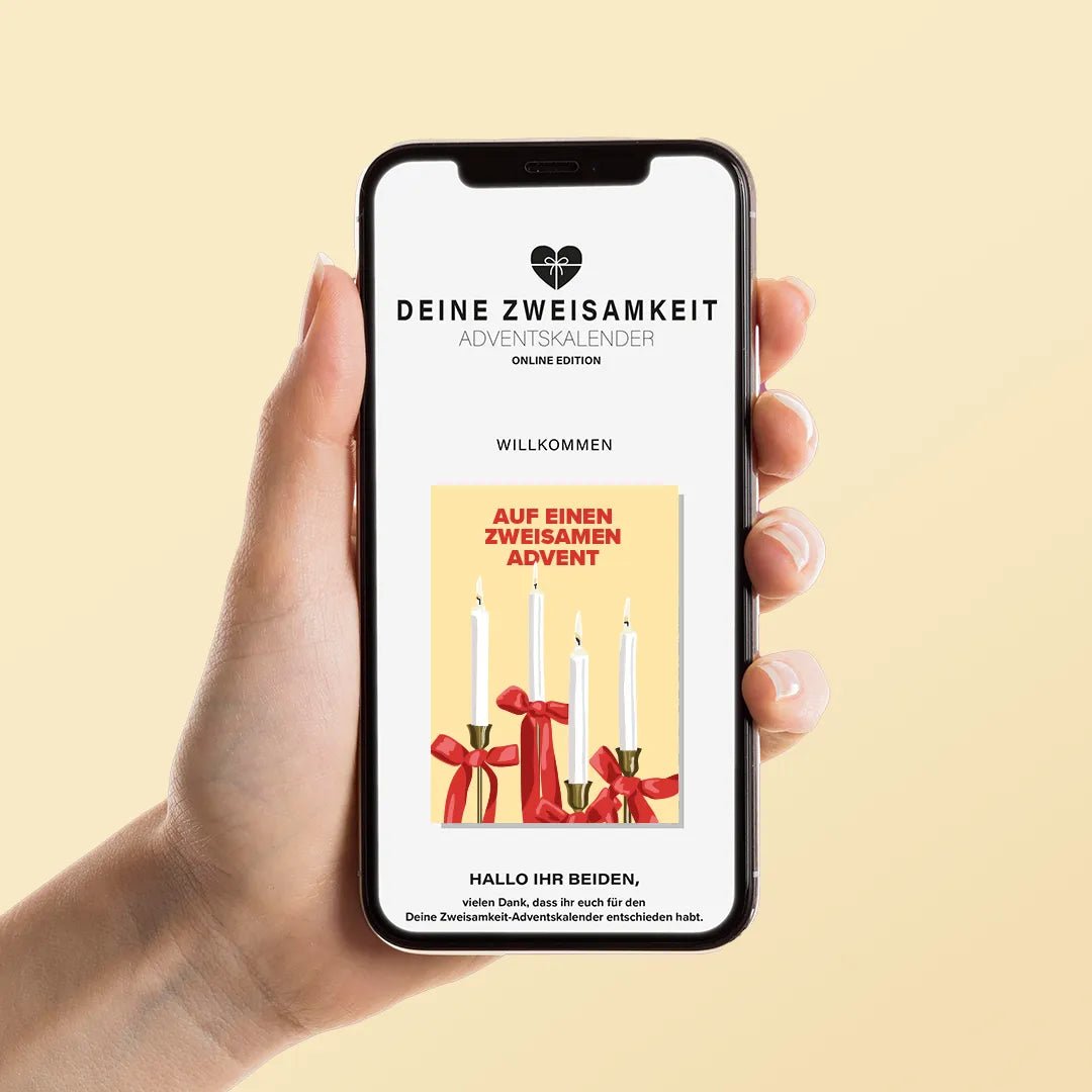 digitaler Adventskalender für Paare in einer Fernbeziehung