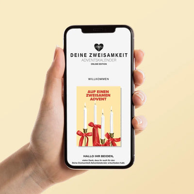 digitaler Adventskalender für Paare in einer Fernbeziehung