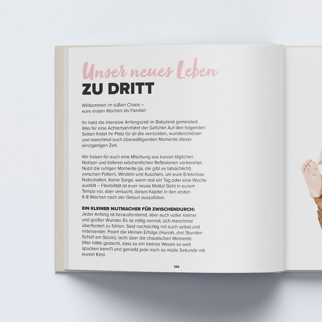 Elternwerden neuen Lebensabschnitt festhalten