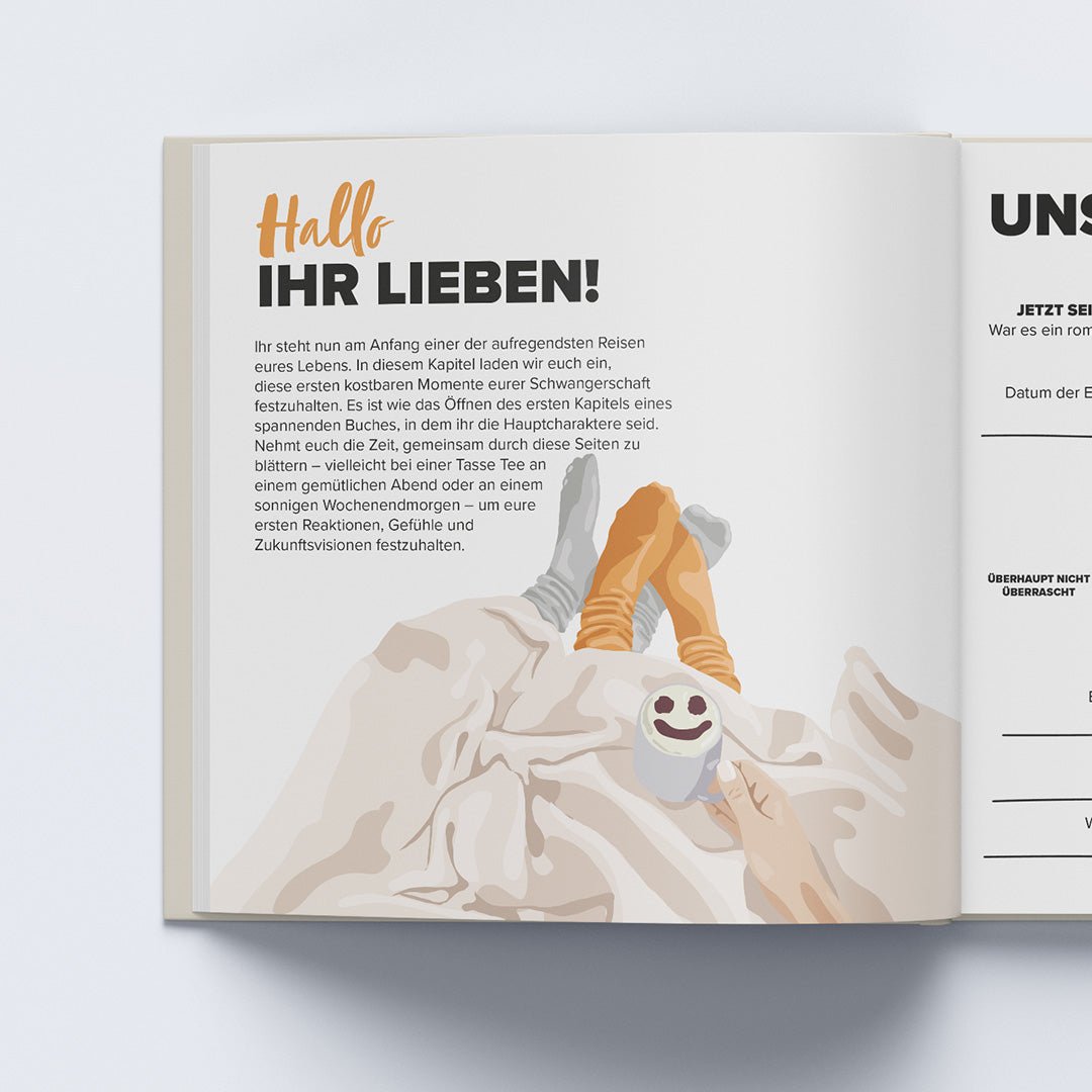 Geschenkidee zur Schwangerschaft für werdende Eltern