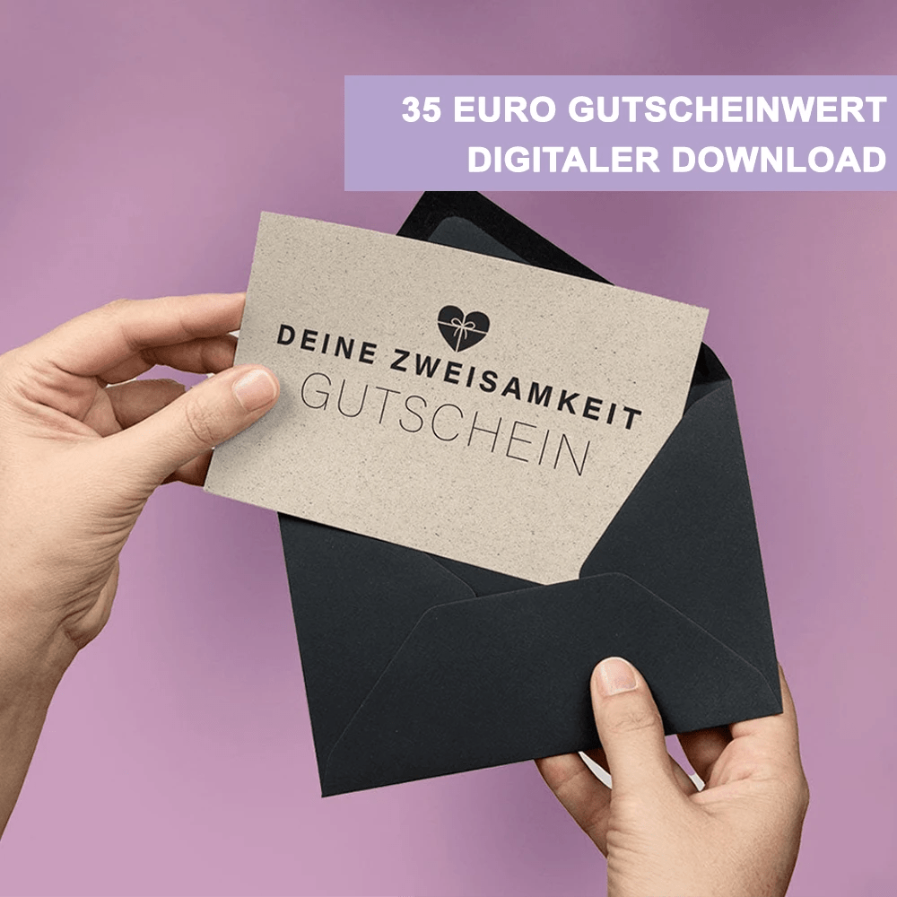 Geschenkidee für Paare Zweisamkeit verschenken