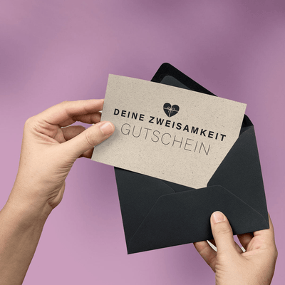 Geschenkgutschein für mehr Zweisamkeit