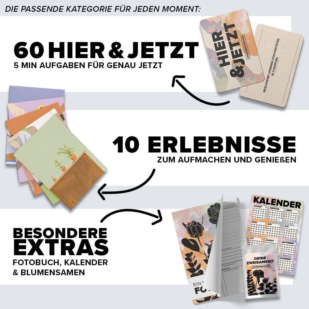 Gesprächsimpulse, Erlebnisse, Extras passend für jeden Moment