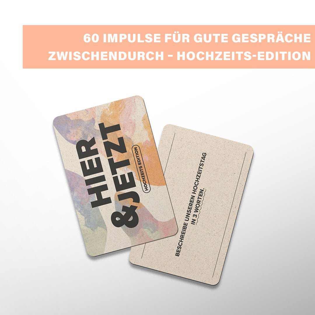 Impulse für gute Gespräche zwischendurch Hochzeitsedition