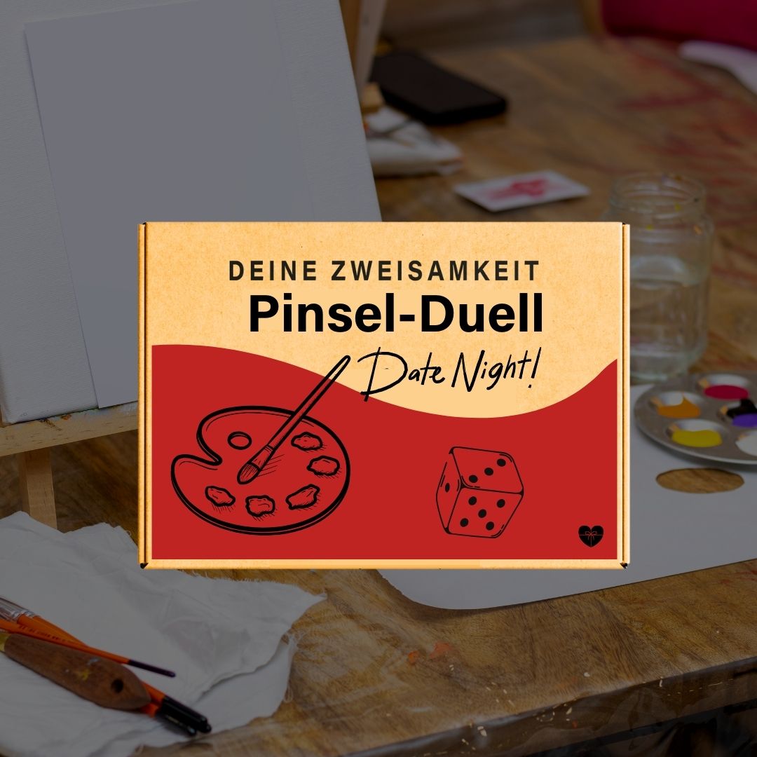 Pinsel Duell für mehr Zweisamkeit