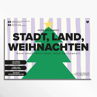 Stadt-Land-Weihnachten | Kleines Paarspiel