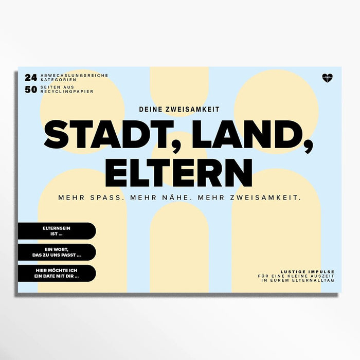 Stadt, Land, Fluss für Eltern und Paare