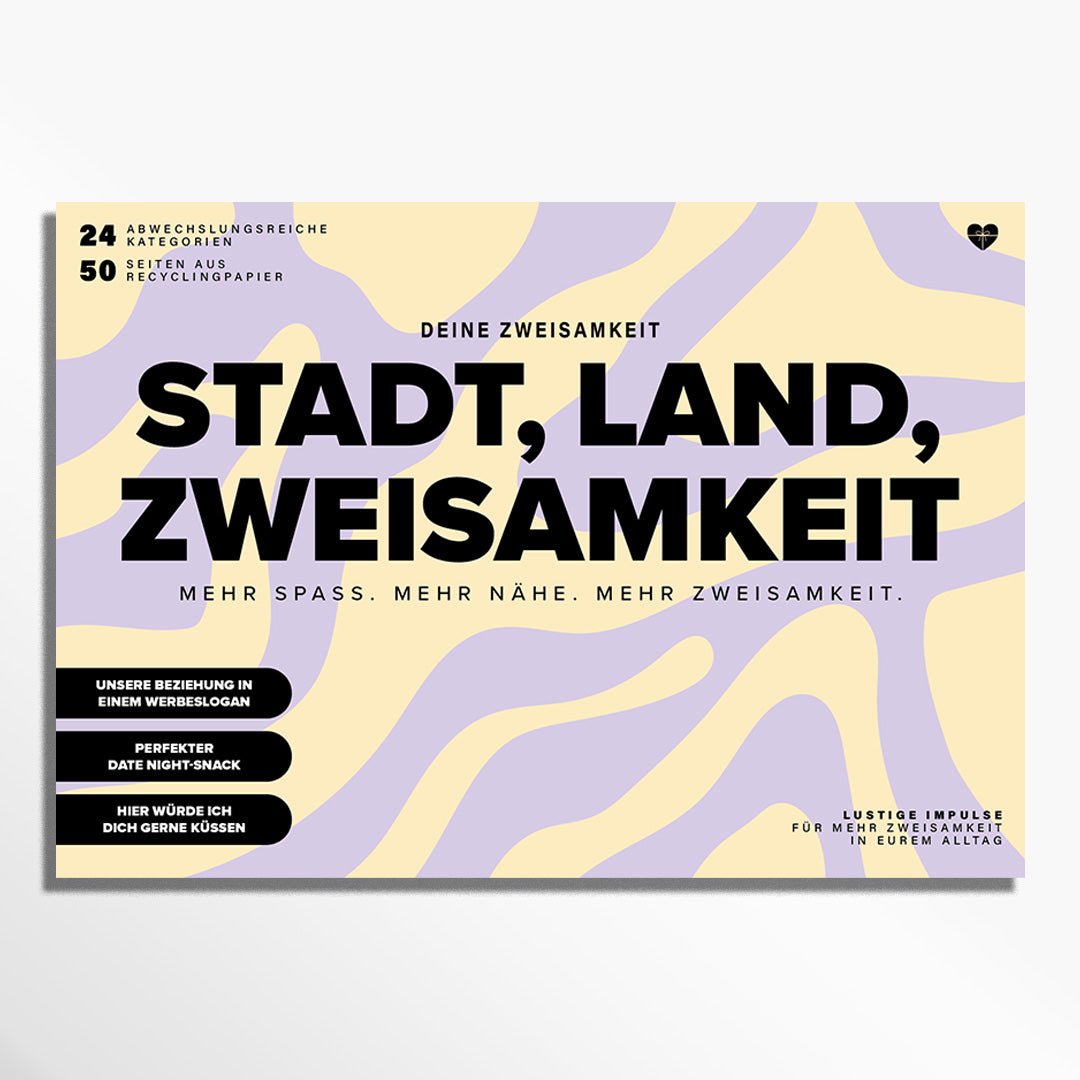 Stadt Land Fluss für Paare