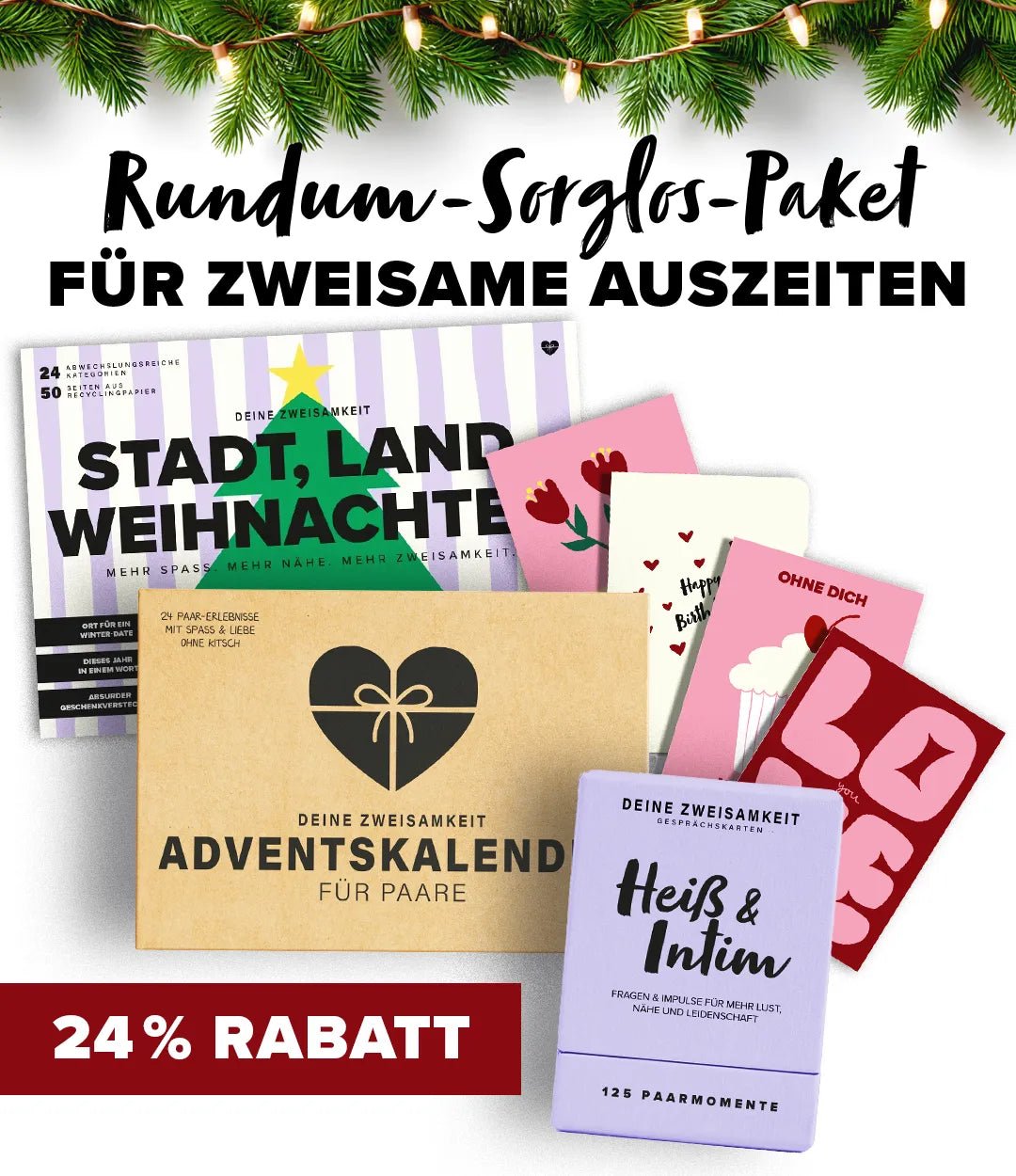 Zeit zu zweit - Geschenkset