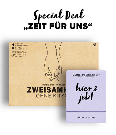 Kombi-Angebot für mehr Zweisamkeit ohne Kitsch und intime Gespräche die Leidenschaft entfachen