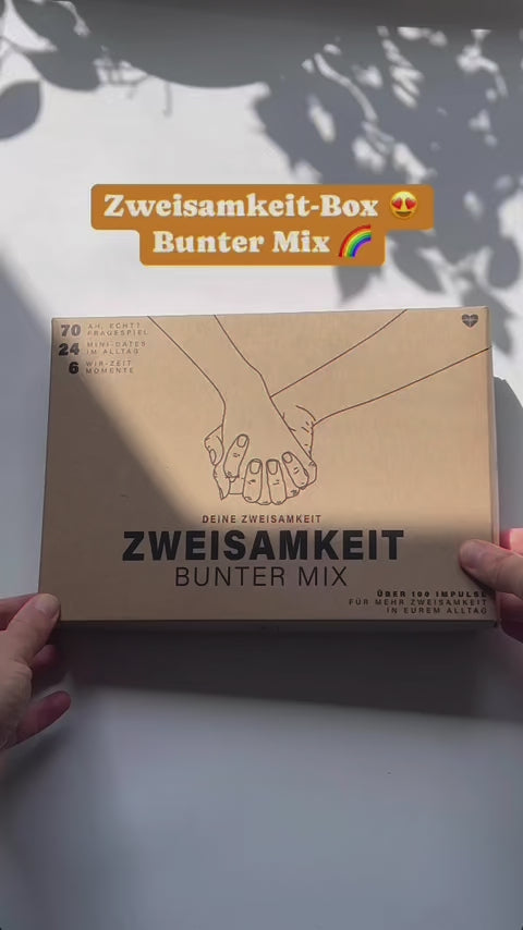 Zweisamkeit-Box | Bunter Mix