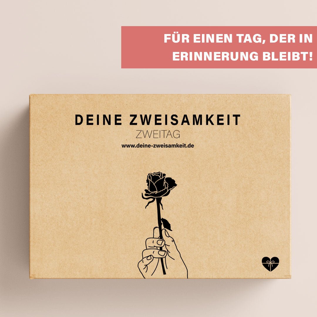 Die Zweitags-Box, der perfekte Tag für Verliebte