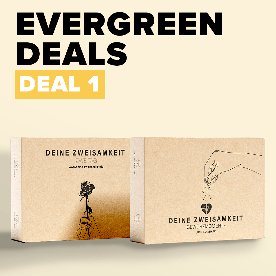 DEAL 1: Gewürzmomente-Box + Zweitags-Box