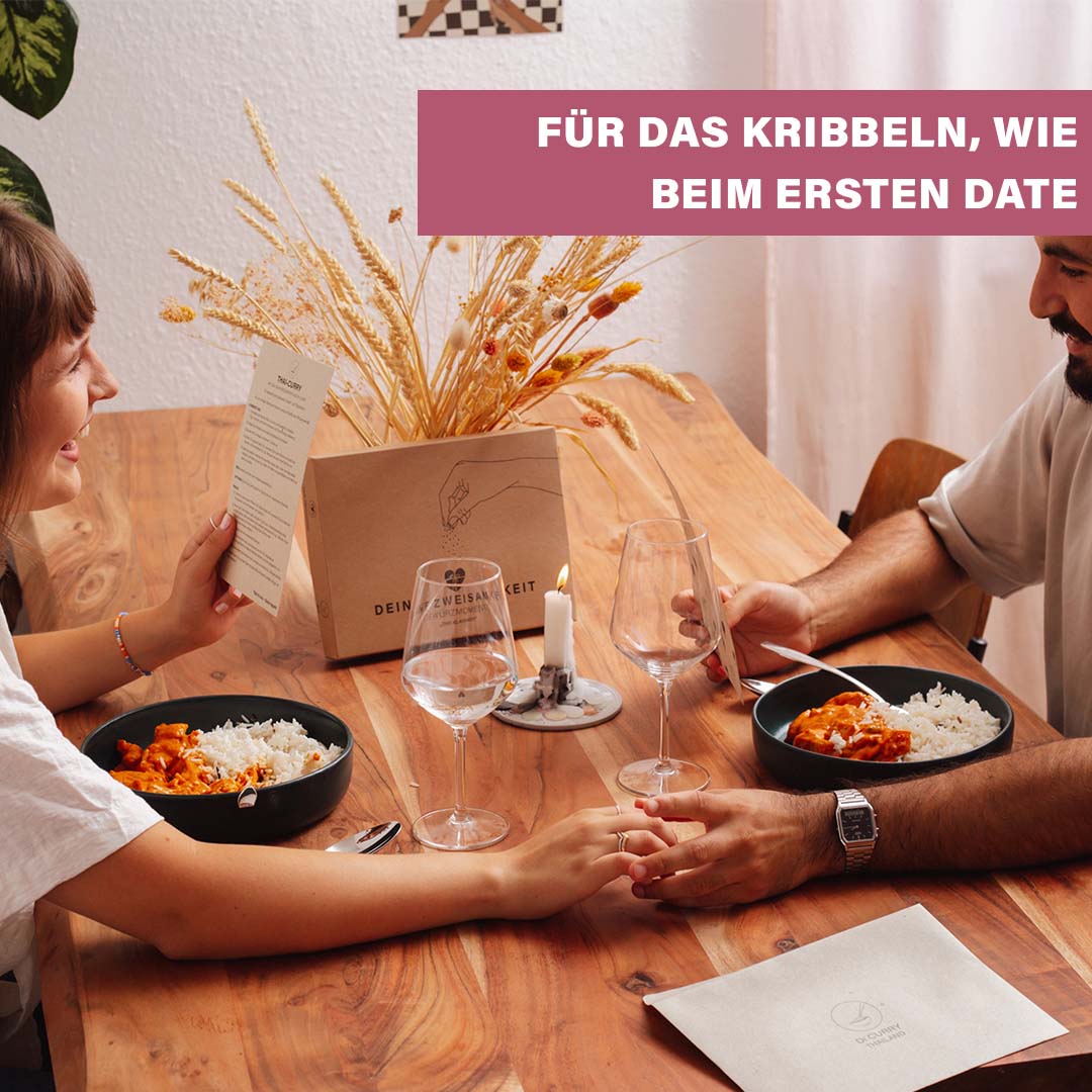Gewürzmomente-Box für unvergessliche Dates zu Hause