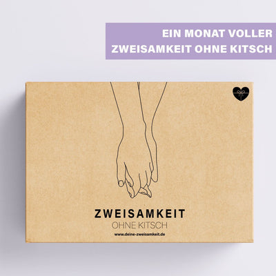 Zweisamkeit Box für Paare ohne Kitsch