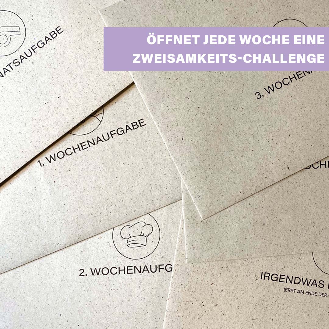 Zweisamkeits Challenge Wochenaufgabe