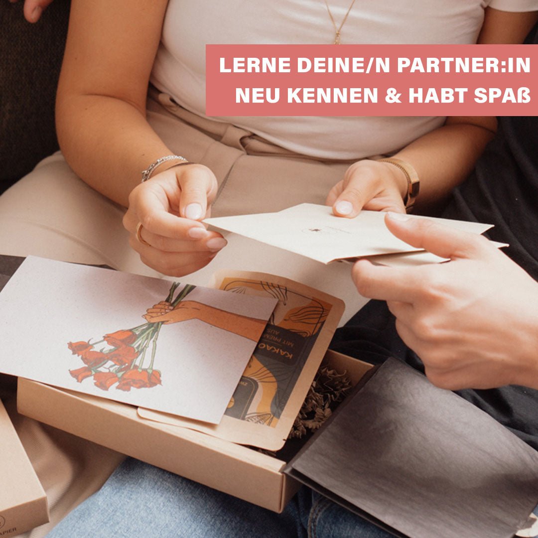 Die Zweitags-Box, der perfekte Tag für Verliebte